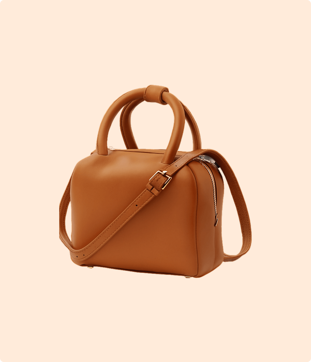 Brown Leather Handbag